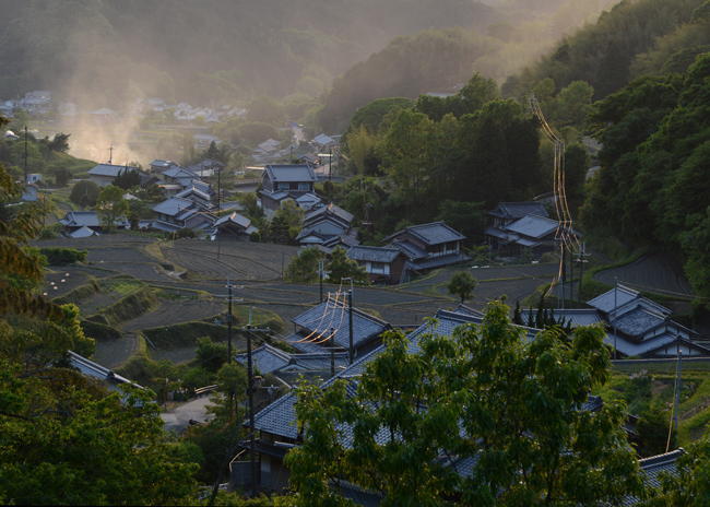 従二位北室静規様「残照」の写真