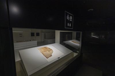 四神の館のキトラ古墳壁画の展示風景の写真