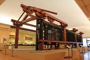 山田寺の復元回廊の写真