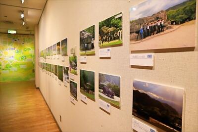 会場展示風景写真