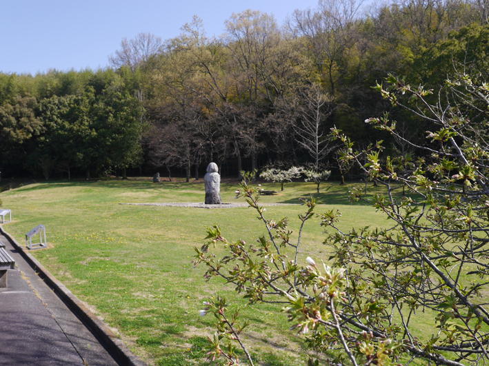 庭園の須弥山石の写真