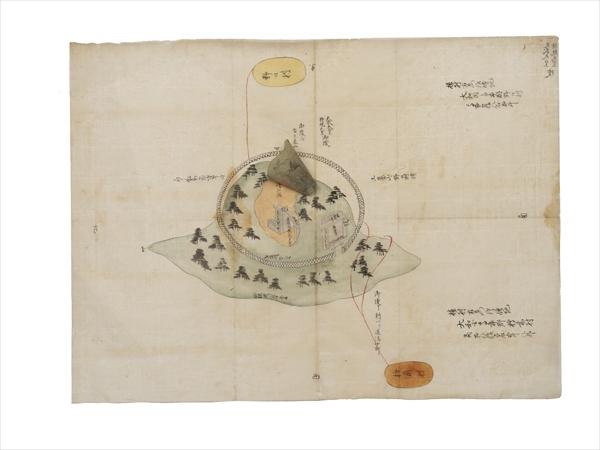 天武・持統天皇陵図の画像