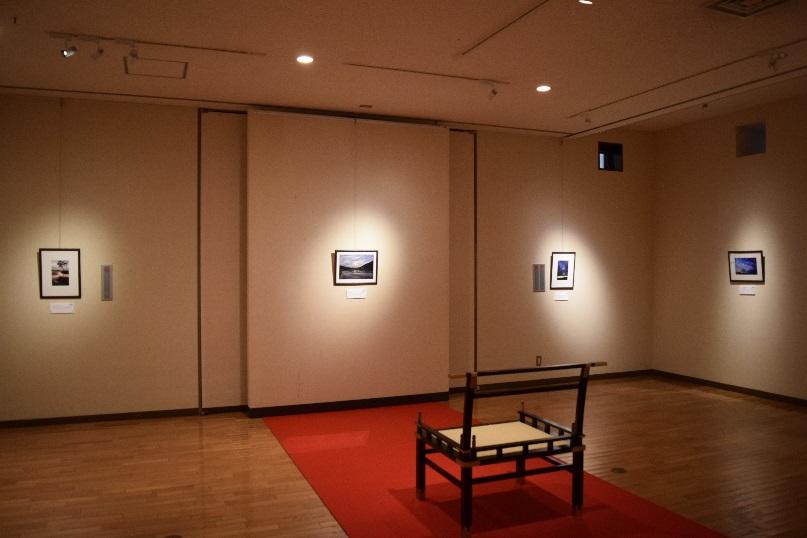 受賞者の作品展示風景の写真