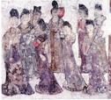 8世紀初めに造られた中国の壁画墓