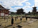 薬師寺回廊西北隅・鐘楼の調査（平城第665次）現地見学会のご報告