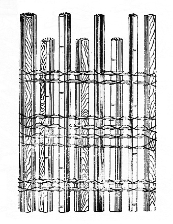 pipe fence; rifle barrel fence