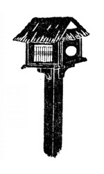 thatched hut lantern