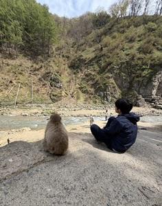 地獄谷野猿公苑にて