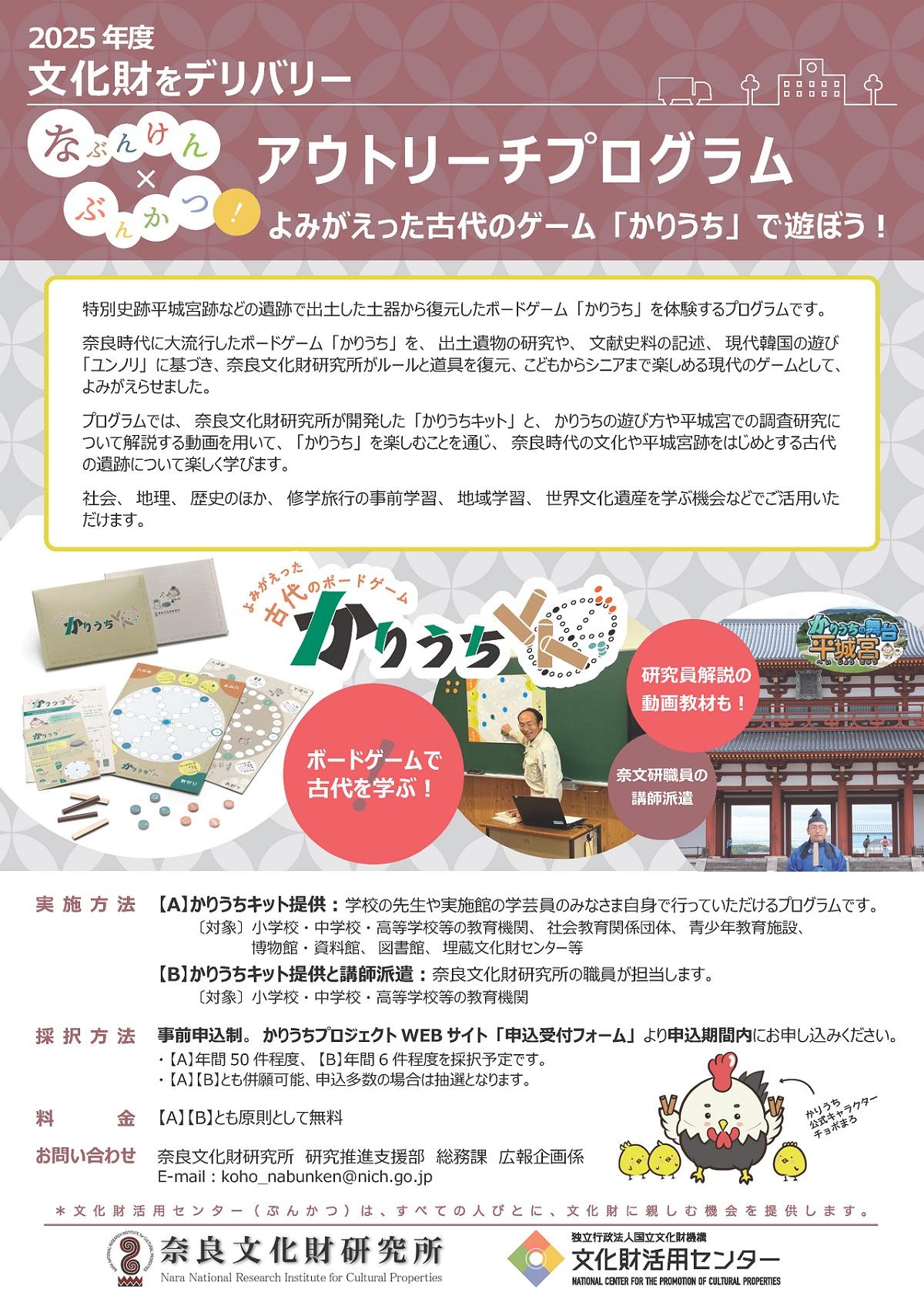 プログラムチラシ