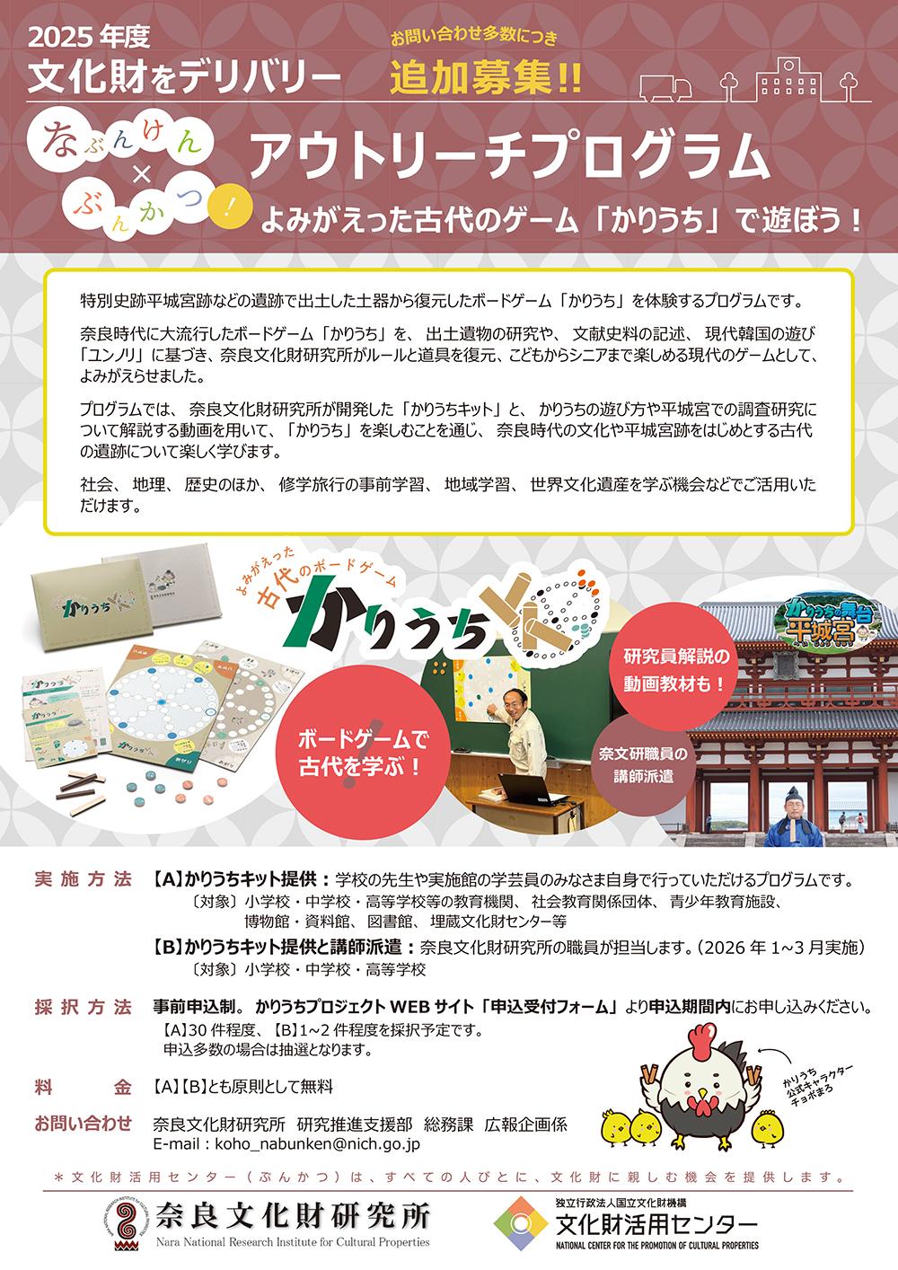プログラムチラシ